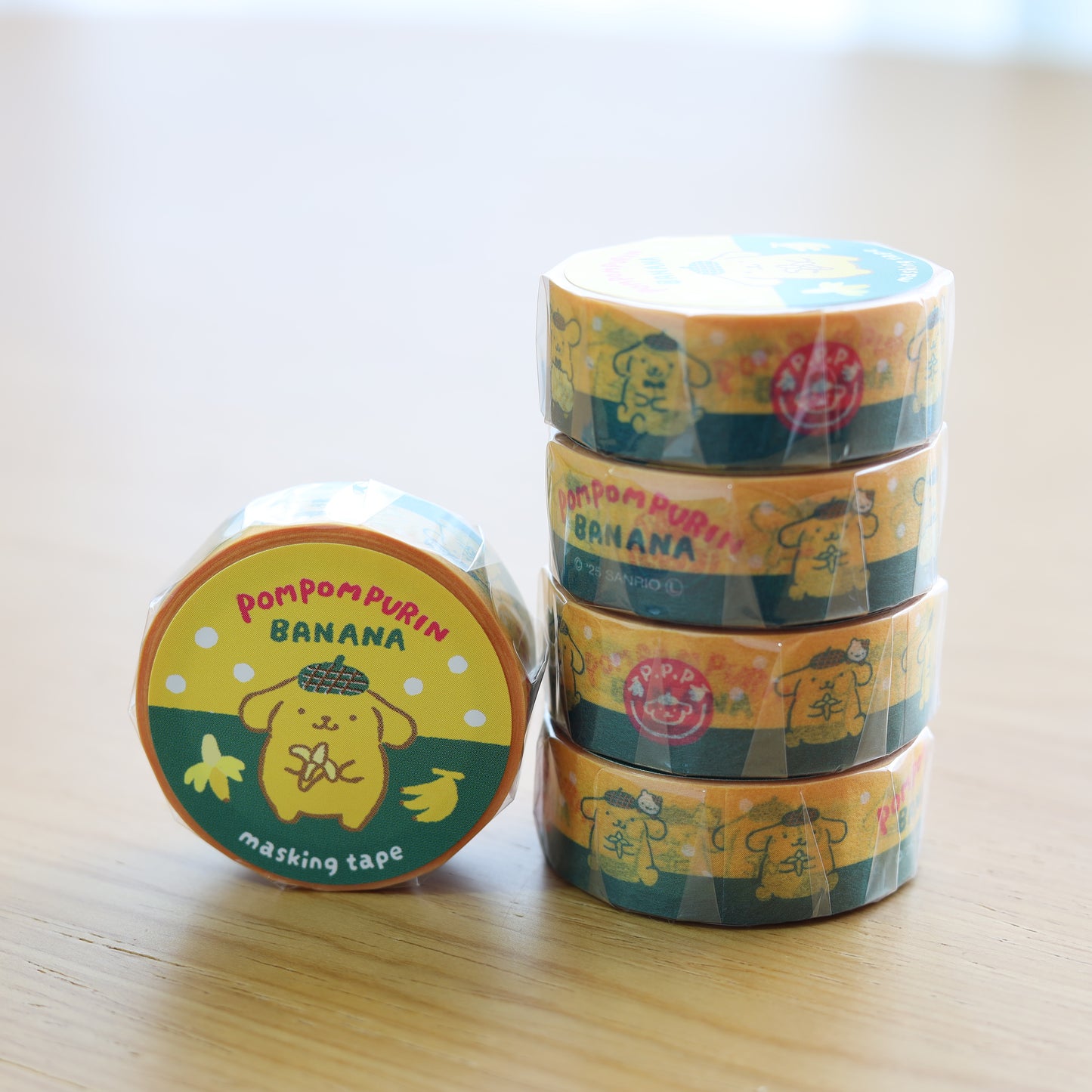 ますきんぐテープ ポムポムプリン