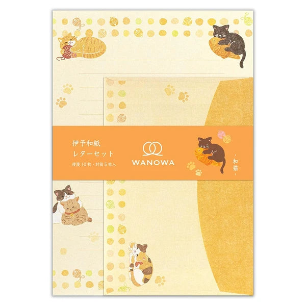 伊予和紙 WANOWA 和猫