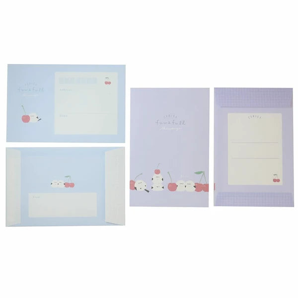 【レターセット】ふわふるレター ふわふるえなが