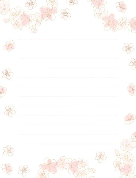今日のお手紙レターセット さくらのわ