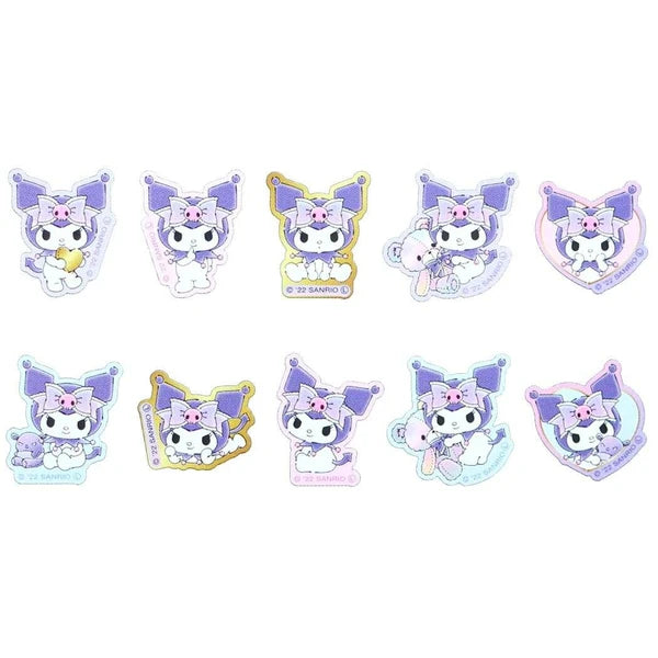 【フレークシール】クロミ ダイカットミニシール パステルベア