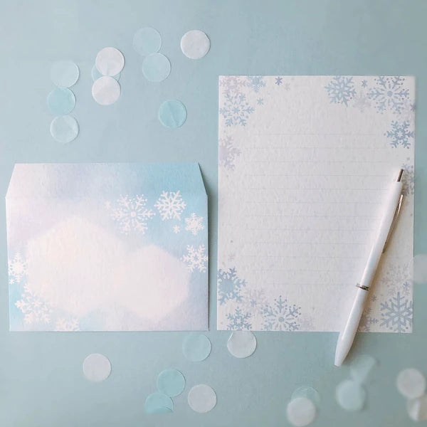 今日のお手紙レターセット 雪景色