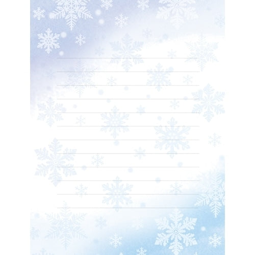 今日のお手紙レターセット 雪あかり