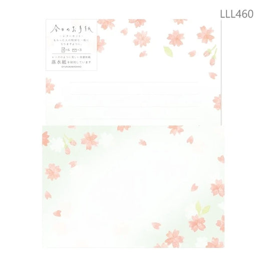 今日のお手紙 みずいろさくら