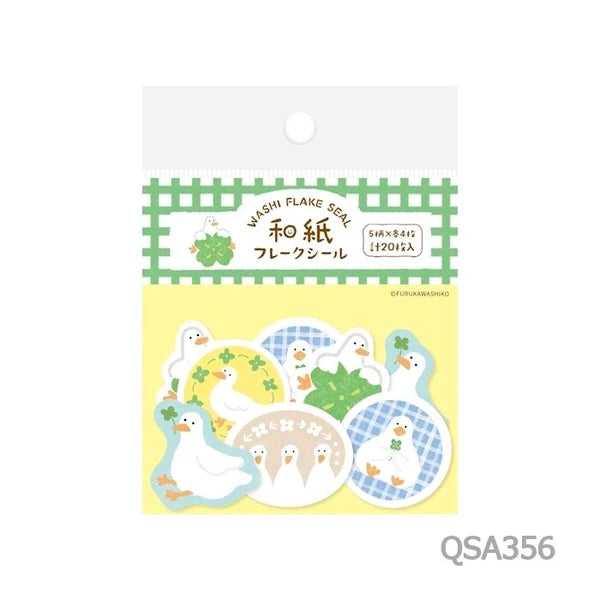 クローバーとアヒル