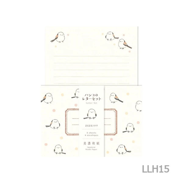 ハンコのレターセット まるまるコトリ