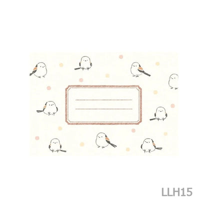 ハンコのレターセット まるまるコトリ