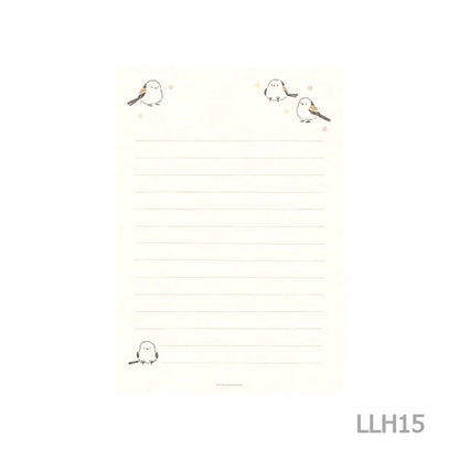 ハンコのレターセット まるまるコトリ