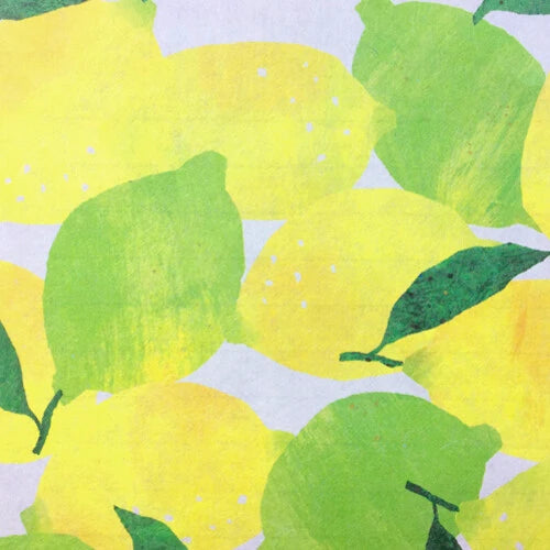 紙マルシェ とれたてレターセット レモン