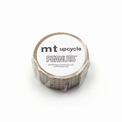 mt upcycle Peanuts スヌーピーとチェック